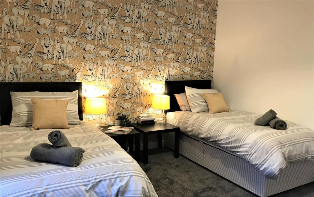 Stylish Modern 3-Bed House Nr Manchester City Ctr Whitefield Ngoại thất bức ảnh