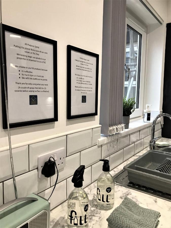 Stylish Modern 3-Bed House Nr Manchester City Ctr Whitefield Ngoại thất bức ảnh