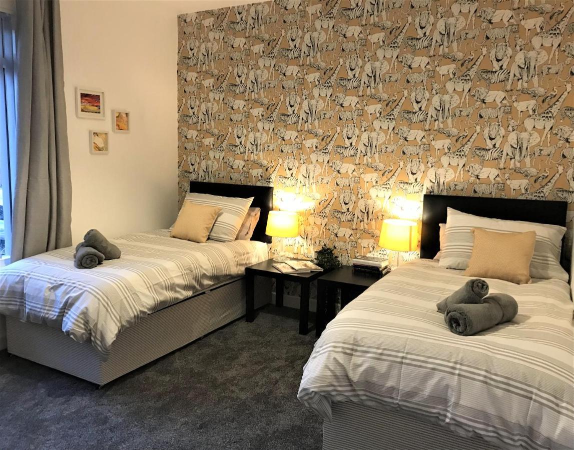 Stylish Modern 3-Bed House Nr Manchester City Ctr Whitefield Ngoại thất bức ảnh